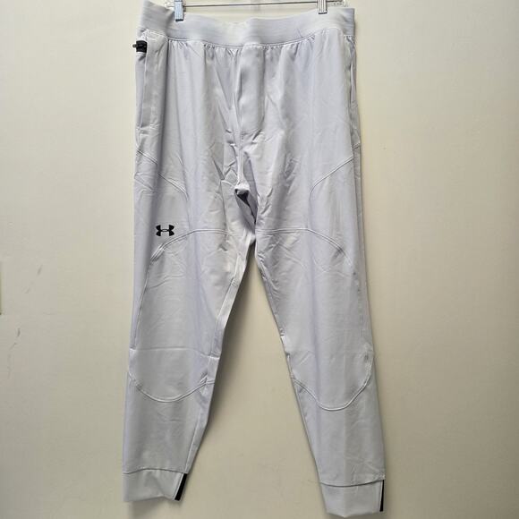 Under Armour UA Unstoppable Jogger Light Gray Mens XL 4-Way Stretch 1352027-019 - Picture 1 of 11